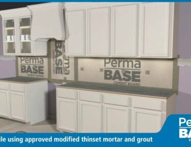 Kitchen Backsplash Installation with Perma BASE Cement Board Thumbnail 1280x720